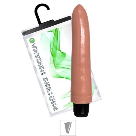 *Prótese 18x12cm Com Vibro (VB17301) - Bege
