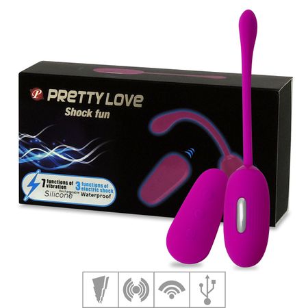 Cápsula Vibratória Pretty Love Shock Fun VP (BW026-5942) - Magenta