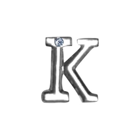 Letras Para Personalização de Plug Cromada (HA180C) - K