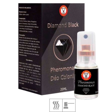 Perfume Afrodisíaco Pheromonas 20ml (ST123) - Diamond Black (Masc)
