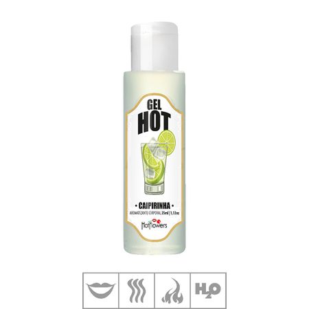 Gel Comestível Hot Flowers Hot 35ml (ST571) - Caipirinha