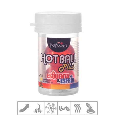 Bolinha Funcional Hot Flowers Com 2un (ST582) - Plus Esquenta Esfria