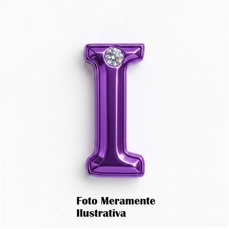 *Letras Para Personalização Lilás (HA180L) - I