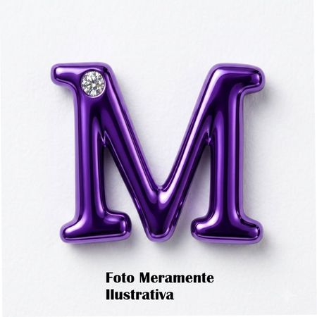 *Letras Para Personalização Lilás (HA180L) - M