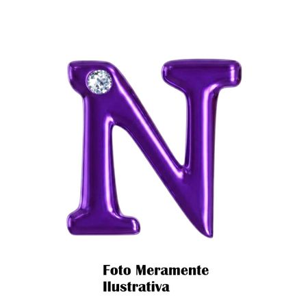 *Letras Para Personalização Lilás (HA180L) - N