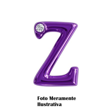 *Letras Para Personalização Lilás (HA180L) - Z