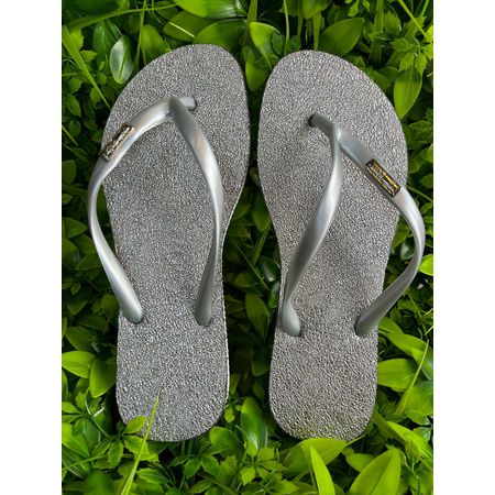  Chinelo Arkle Prata - 725 - Toque da Bella