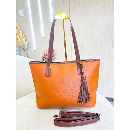 Bolsa Claudia caramelo - 2224 - Toque da Bella