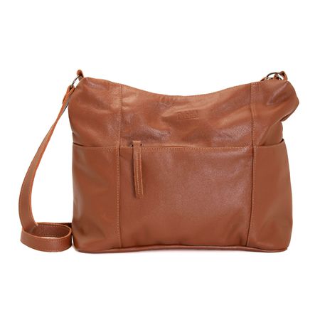 Bolsa de Couro - PARAÍSO - Chocolate - Bubblê