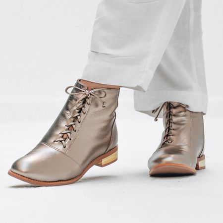 Bota - ABRAÇAR - Champagne - 554.09 - Bubblê