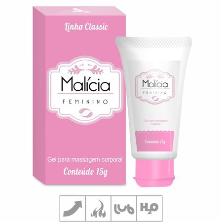 *Excitante Feminino Malícia 15g- (00066) - Padrão