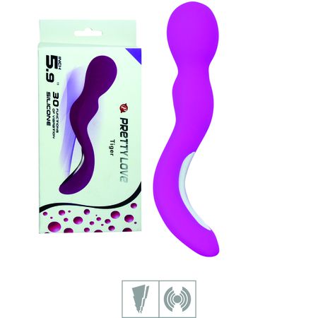 *Vibrador Tiger Ponto G Recarregável VP (AV009-16498) - Roxo