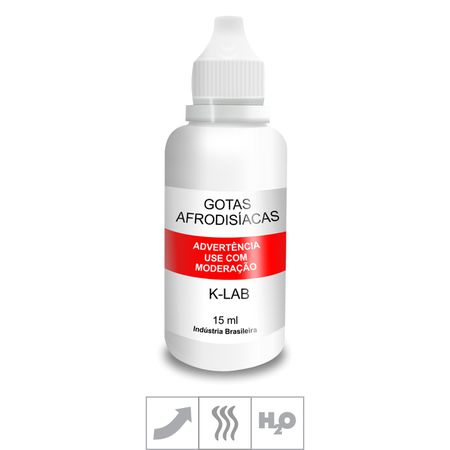 *Gotas Afrodisíacas K-lab 15ml (16966)(Venc.08/20) - Padrão