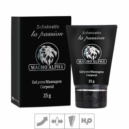 *Excitante Masculino La Passion Macho Alpha 25g (17171) - Padrão