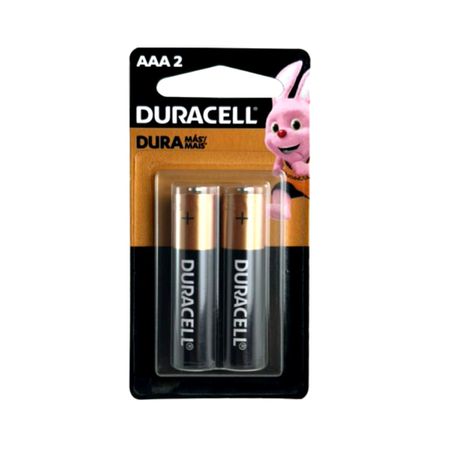 Pilha Palito AAA Alcalina 2un Duracell- (17310) - Padrão