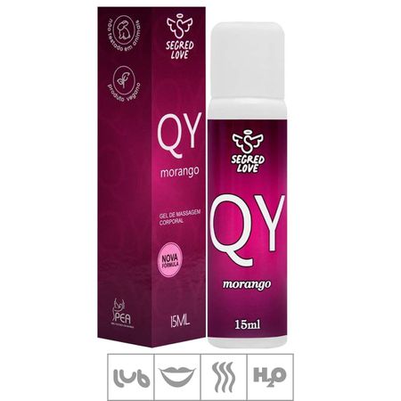 Lubrificante Beijável QY 15ml -(17362) - Morango