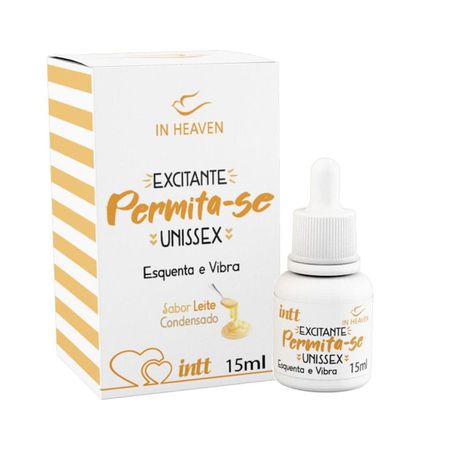 Excitante Unissex In Heaven Permita-se 10ml (17805) - Leite Condensado