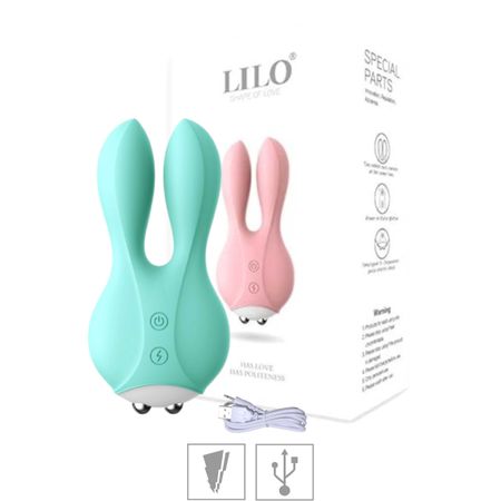 Vibrador Recarregável Lilo (17838) - Verde Claro