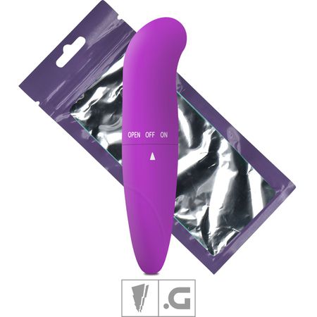 Vibrador Ponto G Linha Color Aveludado SI (5131) - Roxo