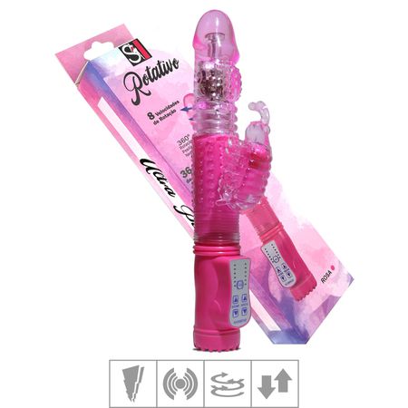 Vibrador Vai e Vem Estimulador Butterfly SI (5169-ST346) - Rosa