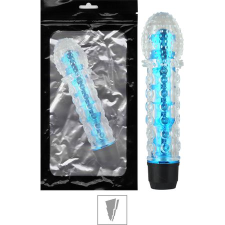 Vibrador Com Capa Texturizada Massageadora SI (5463-ST337) - Azul