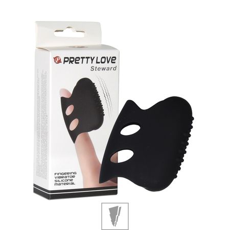 Capa Para Dedo Com Vibro Pretty Love Steward SI (5545) - Preto