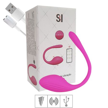 Vibrador Recarregável Via APP SI (8637) - Pink