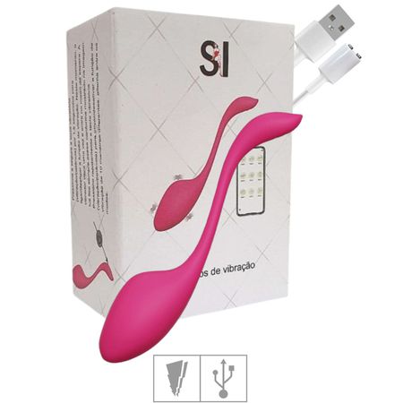 Vibrador Recarregável Via APP SI (8638) - Pink