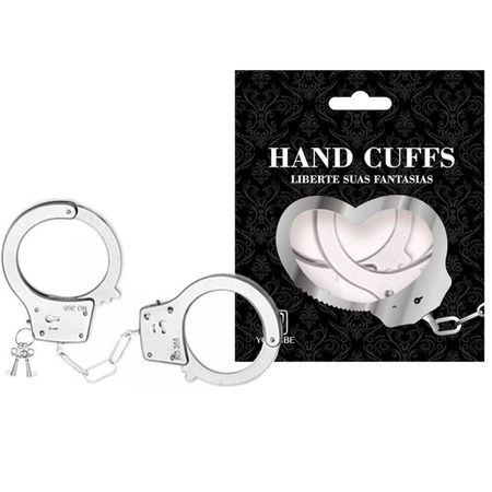 Algema em Metal Hand Cuffs VP (Al002-14614-16702) - Cromado
