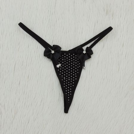 *Calcinha Pua (CF622) - Preto c/ Branco