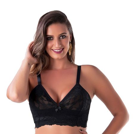 *Soutien Duanip Sem Aro E Sem Bojo (DU759). - Preto