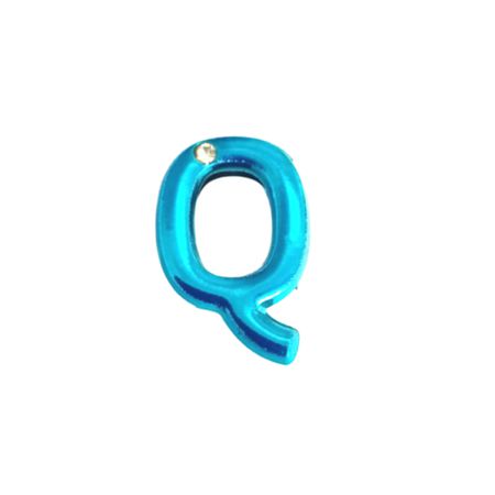Letras Para Personalização de Plug Azul - (HA180A) - Q