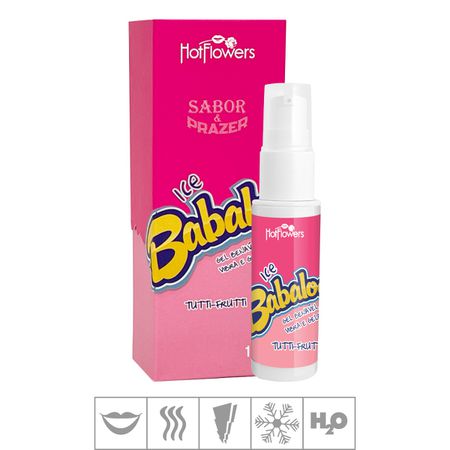 Gel Comestível Ice Babaloo 15g (HC771-ST857) - Tutti-Frutti