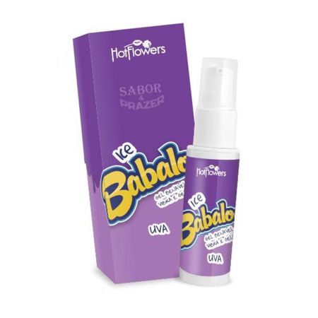 Gel Comestível Ice Babaloo 15g (HC818-ST857) - Uva