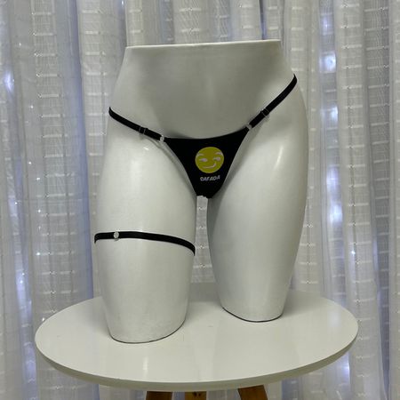 Calcinha Emoji Preta Íntima Delas (ID1092P) - Safada