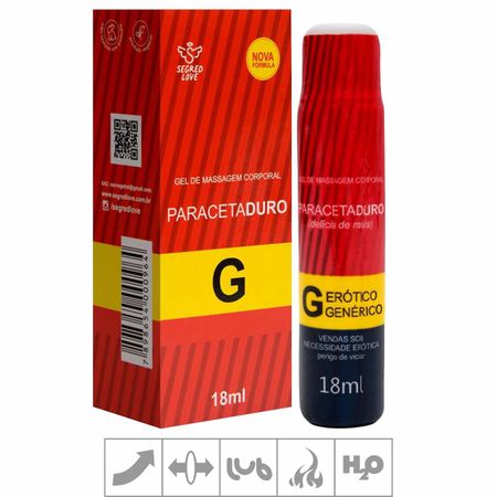 Excitante Masculino Paracetaduro 18ml (SL1472) - Padrão