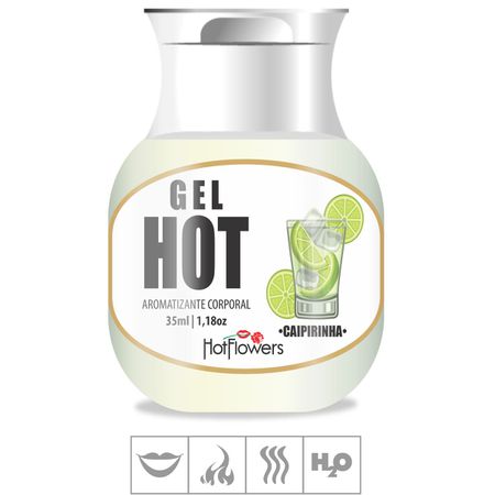 Gel Comestível Hot Flowers Hot 35ml (ST571) - Caipirinha