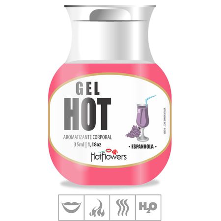 Gel Comestível Hot Flowers Hot 35ml (ST571) - Espanhola