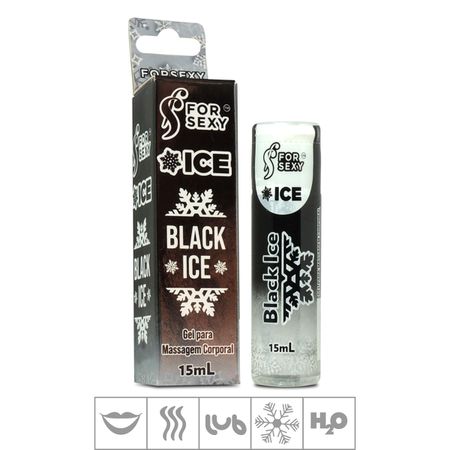 *Gel Comestível For Sexy Ice 15ml (ST731) - Black Ice