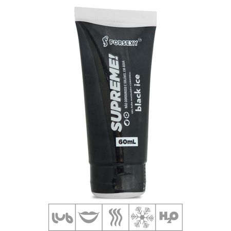 *Lubrificante Aromatizado Supreme! 60ml (ST807) - Black Ice
