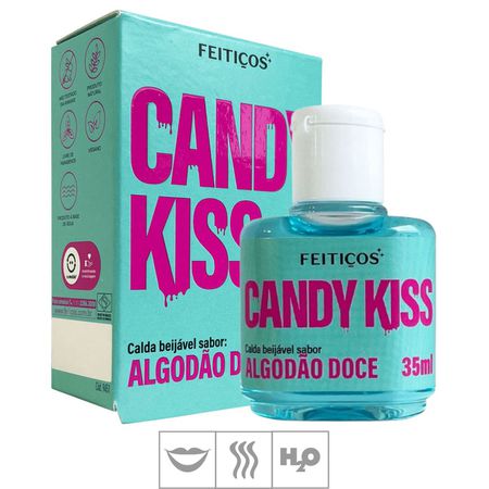 Calda Beijável Candy Kiss 35ml (ST960) - Algodão Doce