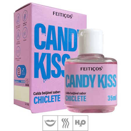 Calda Beijável Candy Kiss 35ml (ST960) - Chiclete