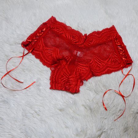 *Calcinha Calesson Fita (MCA0541) - Vermelho