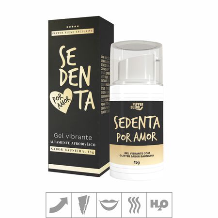 Excitante Unissex Sedenta Por Amor 15g (PB498) - Baunilha