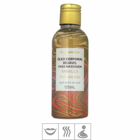 Óleo Para Massagem Beijável La Passion 120ml (ST510) - Amarula