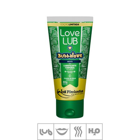 Lubrificante Beijável Love Lub Bubbalove 60g (ST903) - Menta