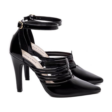 Sapato Scarpin Preto - Bárbara Barros | Conforto & Elegância -