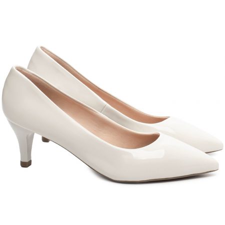 Sapato Scarpin Feminino Off White - TCL1595x00B - YOUTH Class