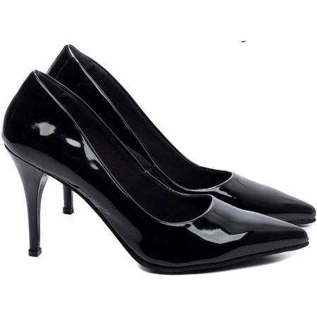 Sapato Scarpin Salto Fino Alto - Preto - Bárbara Barros | Conforto & Elegância -