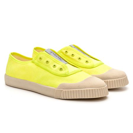 Tênis Feminino Bárbara Barros Lona Amarelo - GIB39... - YOUTH Class